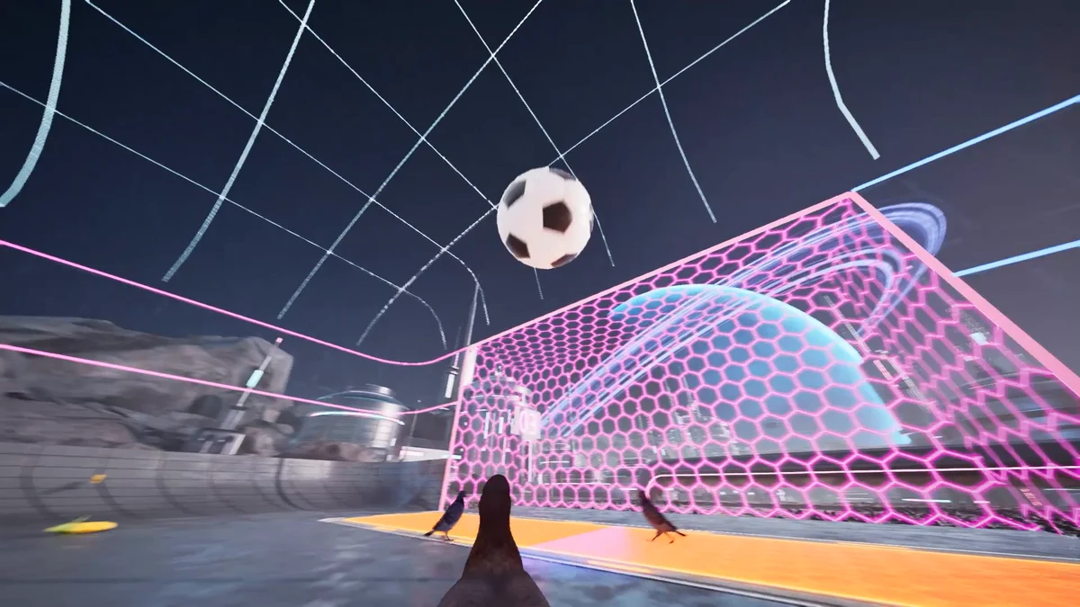 Save — actual Pigeon Ball gameplay
