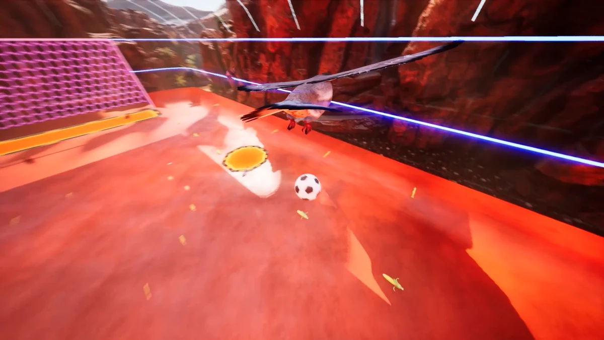 Tackle — actual Pigeon Ball gameplay